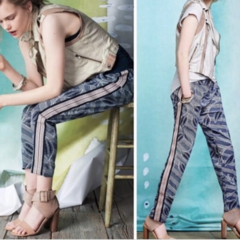 Anthropologie Printed Pants